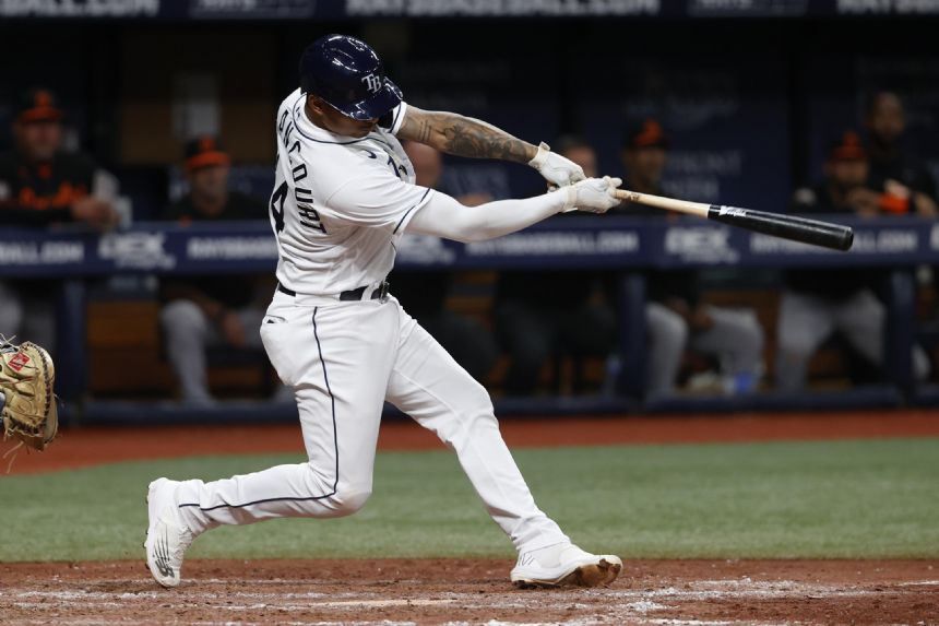 Orioles' win streak halted at 10 games in 5-4 loss to Rays