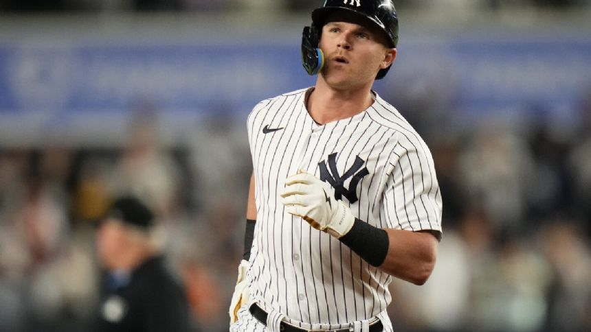 Outfielder Jake Bauers traded to Brewers by Yankees