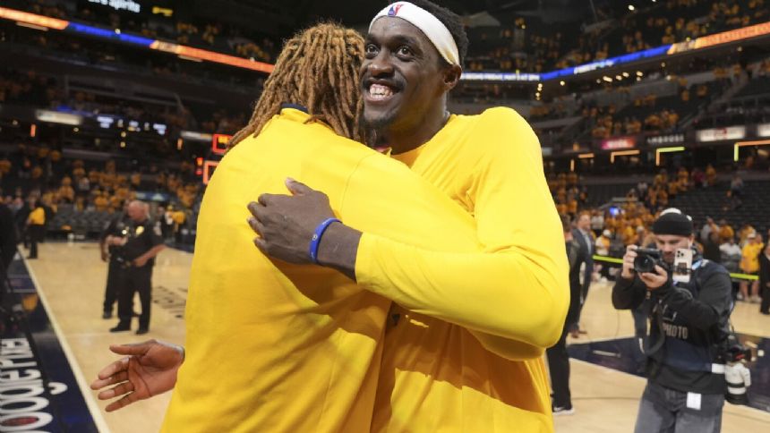 Pacers celebrate 1st playoff series victory in a decade, beating Bucks 120-98 in Game 6
