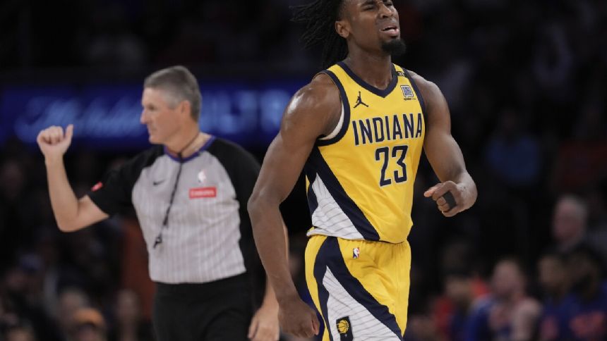 Pacers hope home cooking energizes push to even series with New York, force Game 7