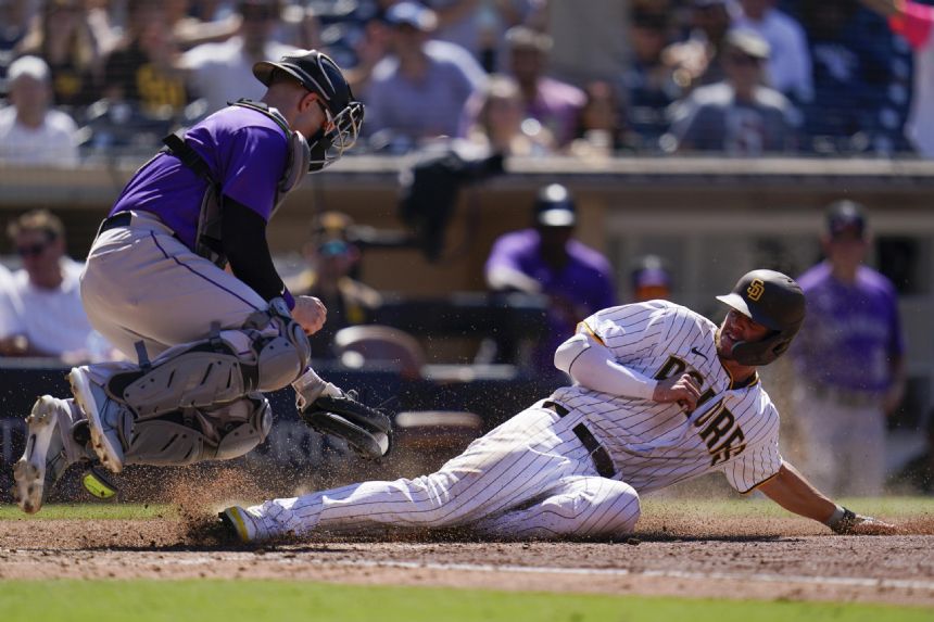 Padres top Rockies in DH opener hours after trading for Soto