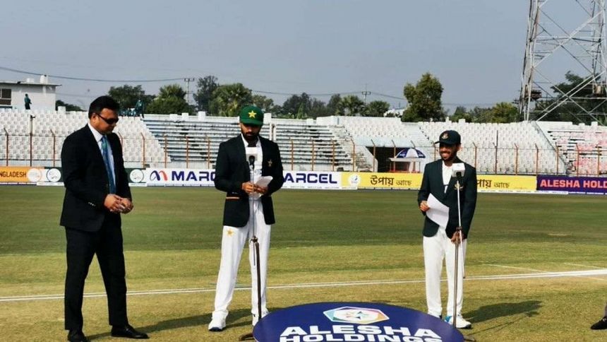 Pakistan wins toss and bats 1st in 2nd test vs Bangladesh