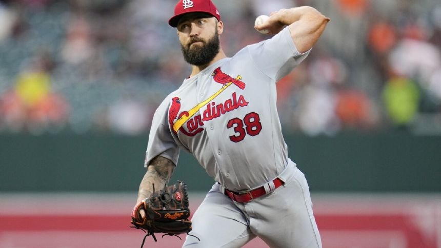 Palacios HR, strong start by Rom helps Cardinals trip first-place Orioles 1-0