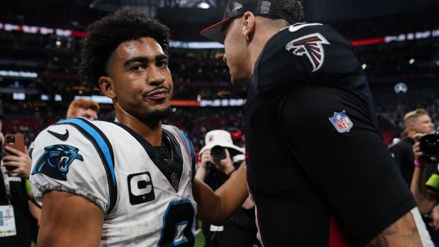 Panthers experience early growing pains with No. 1 pick Bryce Young in 24-10 loss to the Falcons