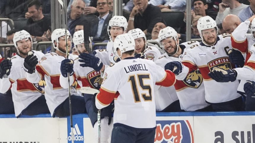 Panthers now 1 win from return to Stanley Cup Final, while Rangers seek to force a Game 7