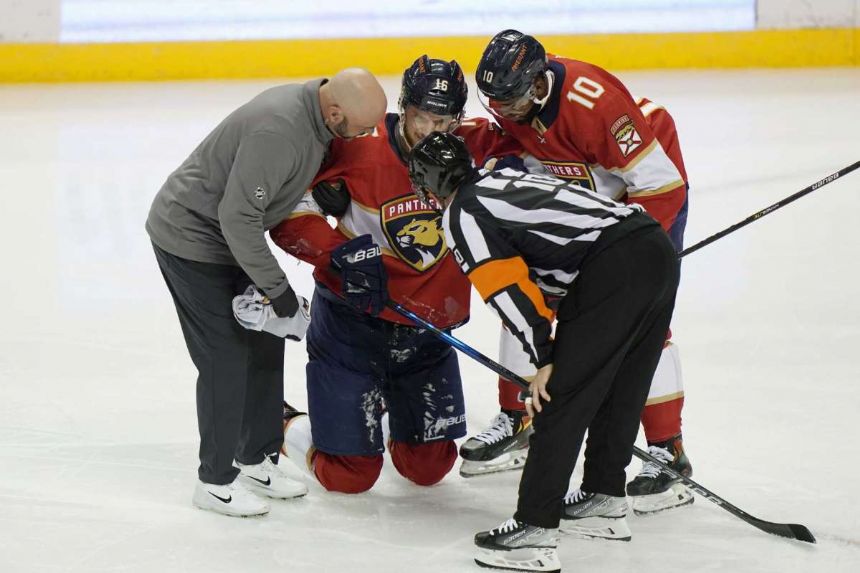 Panthers say Barkov will be week-to-week with injury