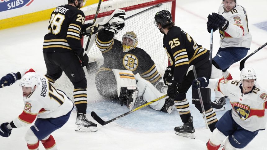 Panthers take a 2-1 series lead over the Bruins, scoring 4 power-play goals in a 6-2 victory