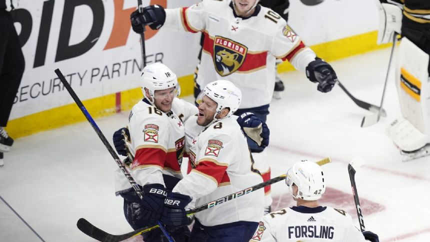 Panthers take a 3-1 lead in East semifinal series with 3-2 win over Bruins