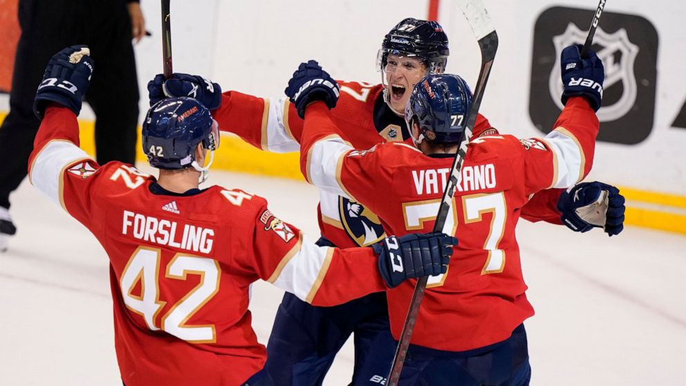 Panthers top Caps in OT for franchise's best 10-game start