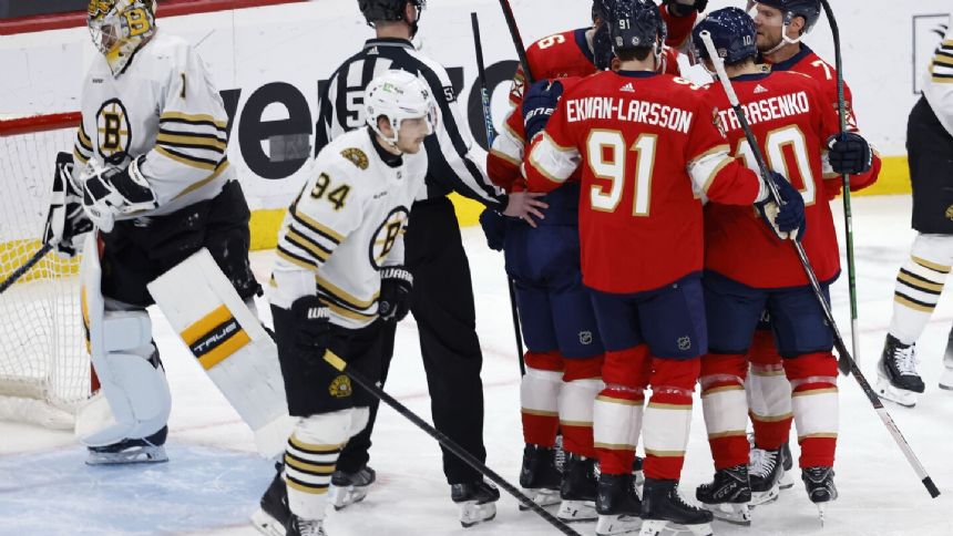 Pavel Zacha late score lifts Bruins over Panthers, 4-3