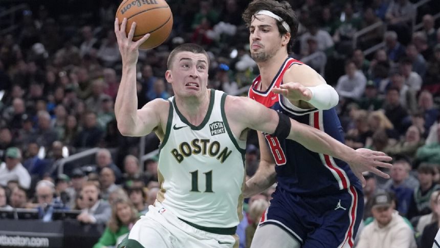 Payton Pritchard scores career-high 38 points in Celtics' 132-122 win over Wizards