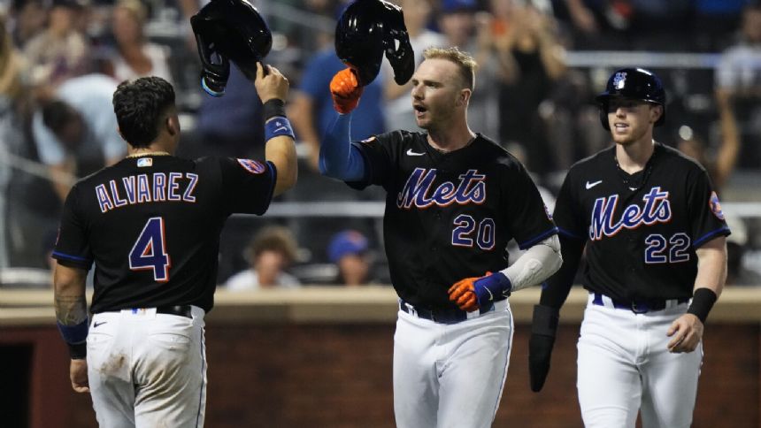 Pete Alonso homers twice to help the Mets beat the Nationals 5-1