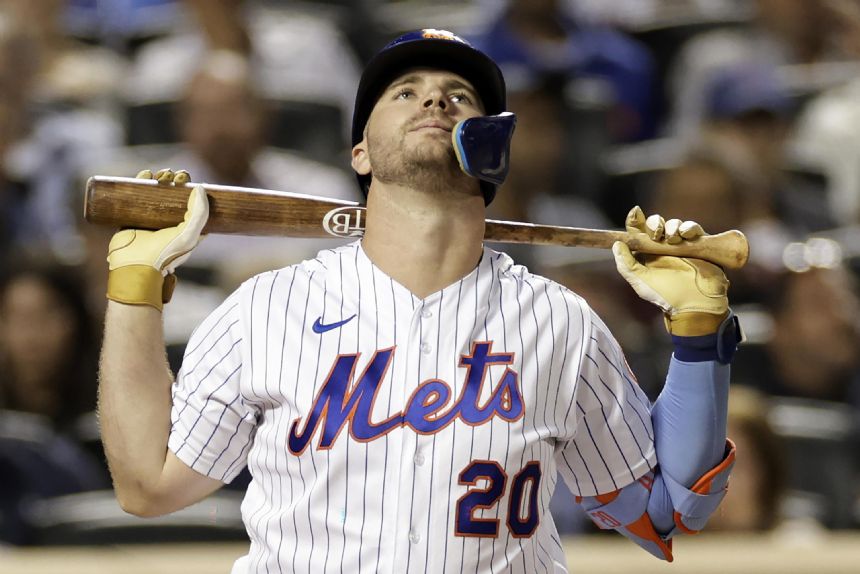 Peterson tagged early, Mets fall to Cubs 6-3 and get swept