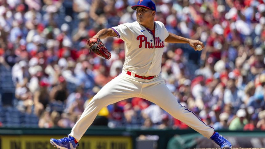 Phillies activate pitcher Ranger Suarez and outfielder Cristian Pache from injured list