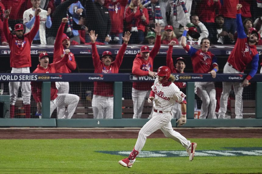 Phillies' Bohm hits 1,000th home run in World Series history