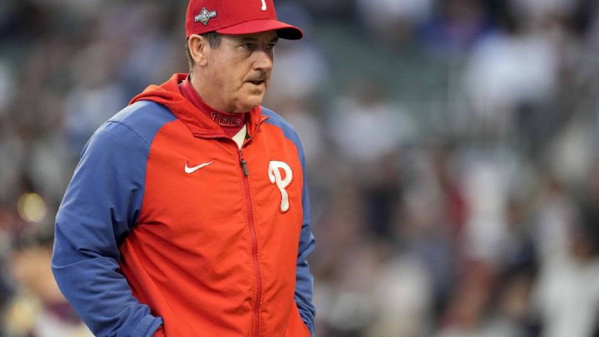 Phillies sign manager Rob Thomson to 1-year extension after 2 straight trips to NLCS