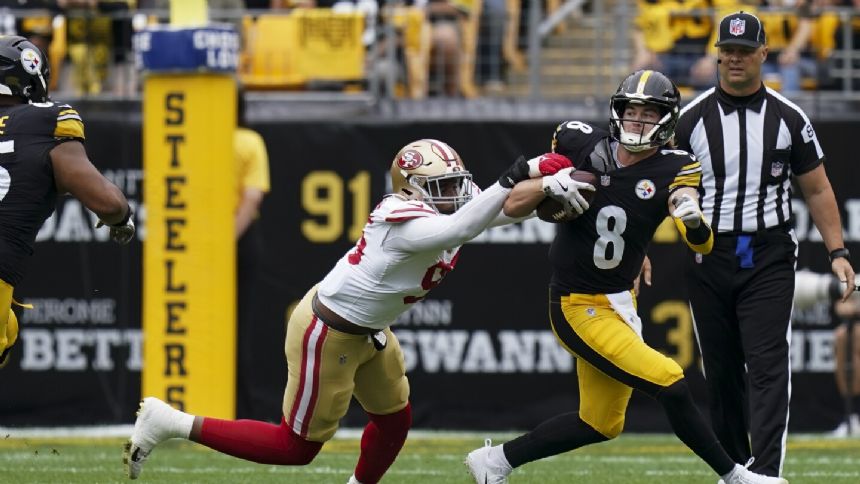 Pickett, Steelers looked unbeatable in the preseason. Against San Francisco, they were anything but