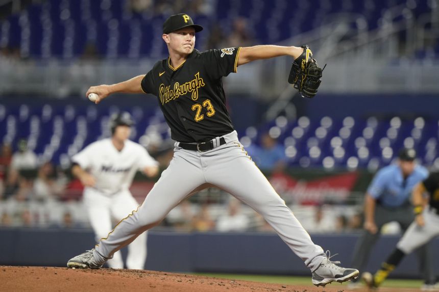 Pirates' Keller sharp for 7 innings in 5-1 win over Marlins