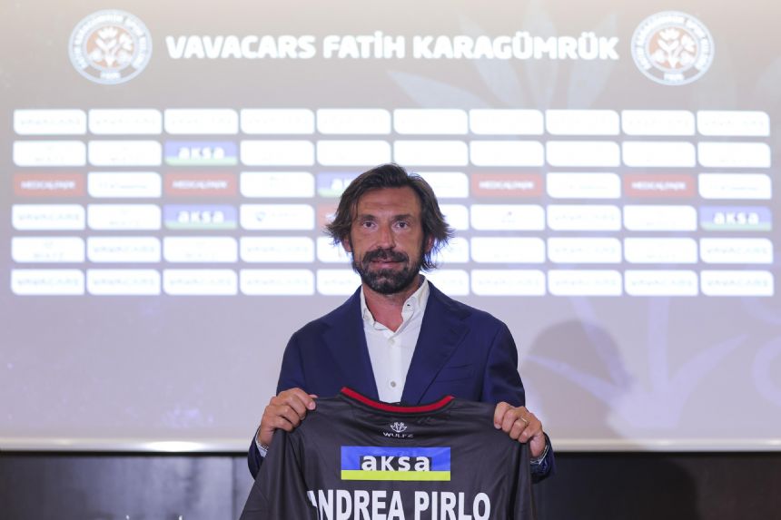 Pirlo appointed coach of Turkish side Fatih Karagumruk