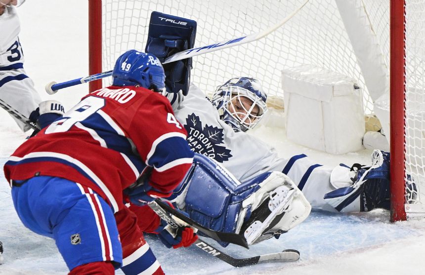 Pitlick scores in OT to lift Canadiens past Maple Leafs, 3-2