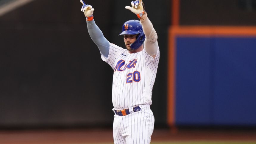 Playoff-chasing Marlins routed by Mets 11-2 in first game of doubleheader