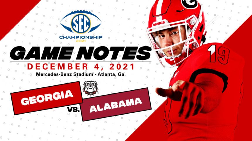 Playoff spot on line as Tide face Bulldogs in SEC title game