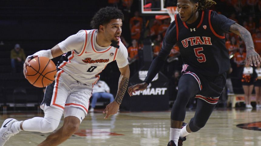 Pope, Bilodeau carry Oregon State past Utah, 92-85