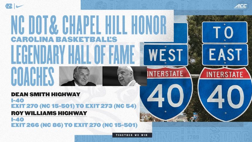 Portions of Interstate 40 to be named for Smith, Williams