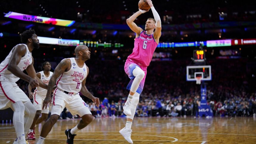 Porzingis is expected to be ready in time for training camp after foot injury, Celtics say