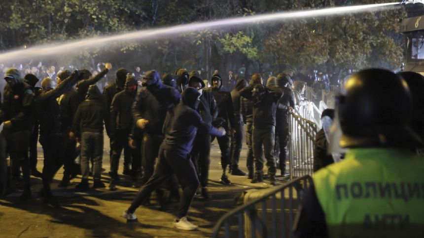 Prosecutors investigate Bulgarian soccer federation president in the wake of violent protests
