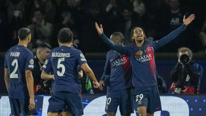 PSG winger Barcola emerging as a key player in Luis Enrique's side