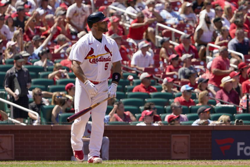 Pujols hits No. 684 to help Cards rally past Phillies 4-3