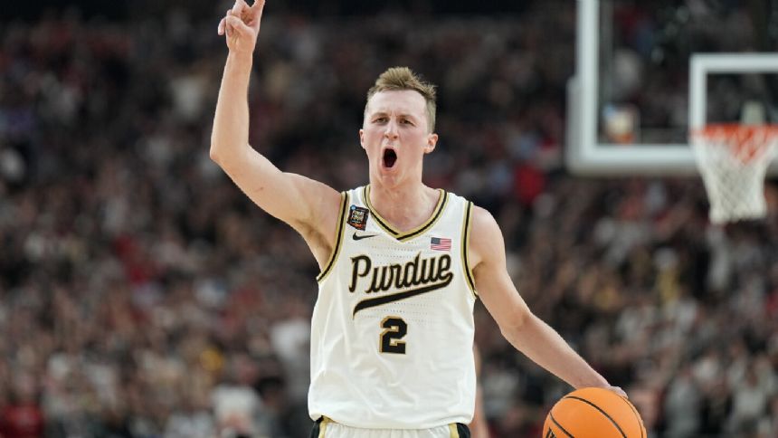 Purdue powers its way past N.C. State 63-50 into NCAA title game