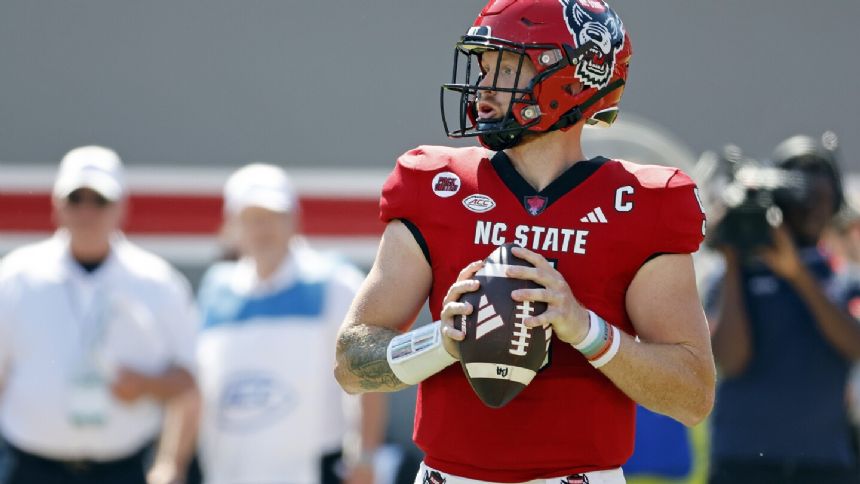 QB Brennan Armstrong back is on familiar turf at Virginia. He is wearing the colors of the opponent