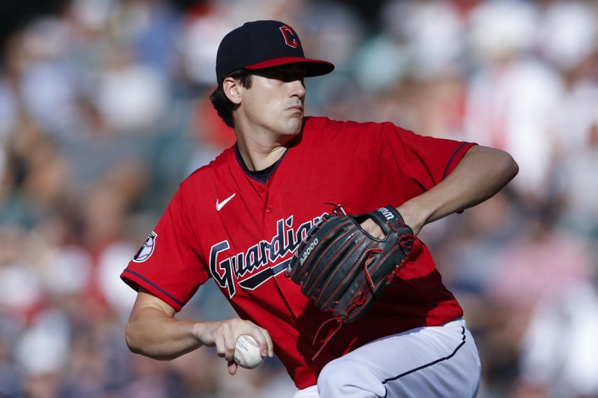 Quantrill throws 6 shutout innings, Guardians top Astros 4-1