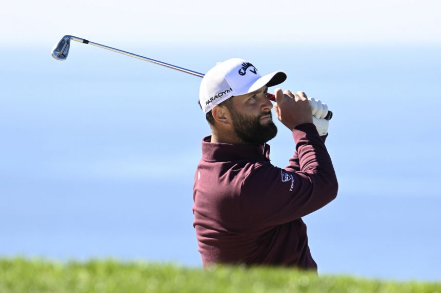 Rahm struggles to 1-over 73 in 1st round at Torrey Pines