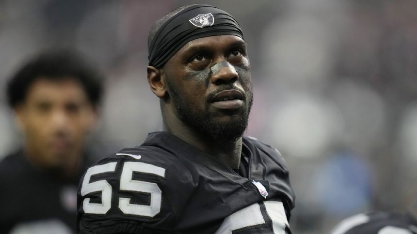 Raiders release Chandler Jones, capping final tumultuous month with the team