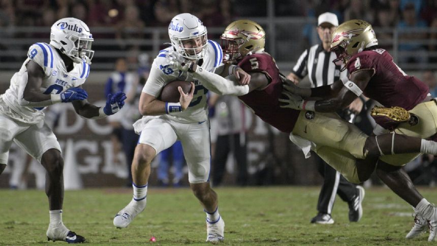 Rams make a rare first-round NFL draft pick, taking Florida State defensive end Jared Verse 19th