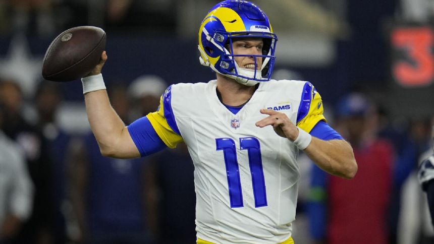 Rams QB Brett Rypien ready to start, but Matthew Stafford's status could go down to Sunday