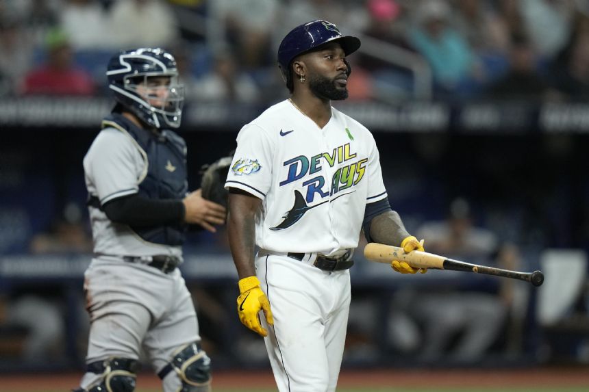 Randy Arozarena homers as Rays beat Yankees 5-4