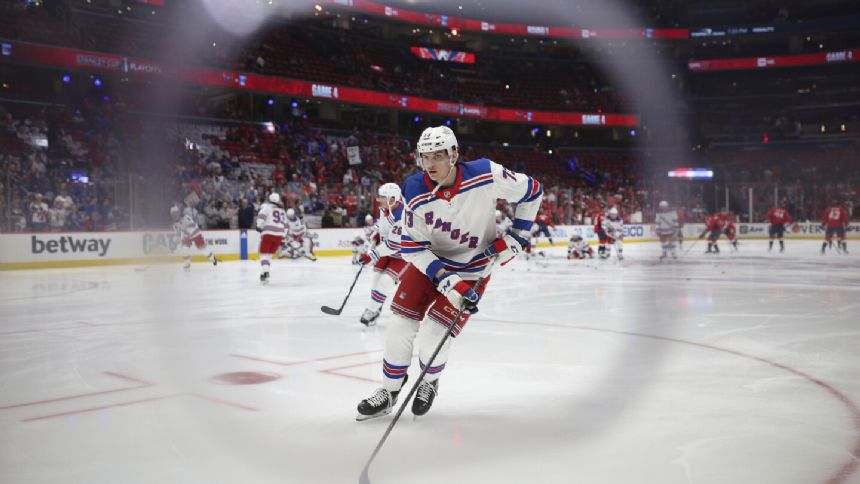 Rangers rookie Matt Rempe doesn't mind playing the villain role in the NHL playoffs