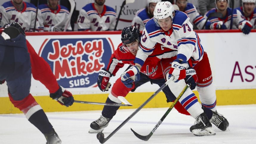 Rangers take a 3-0 series lead with 3-1 win over Capitals