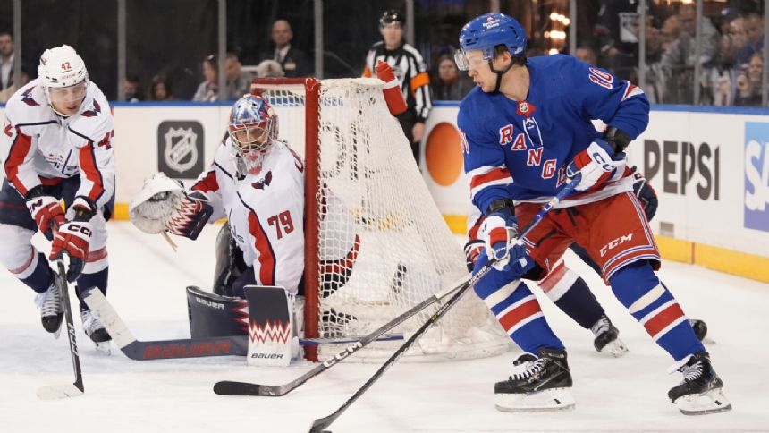 Rangers win 4-3 over Capitals for 2-0 series lead