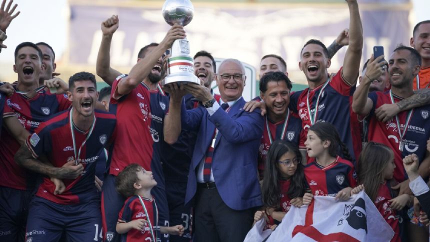 Ranieri's Cagliari looking to beat the odds of Serie A survival along with Frosinone and Genoa
