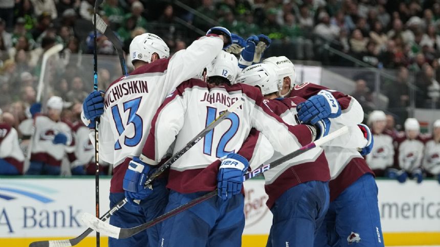 Rantanen scores tiebreaker as Avalanche erase 3-goal deficit in 6-3 win over Stars