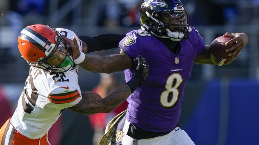 Ravens squander big lead and lose cushion in AFC North with 33-31 loss to Browns