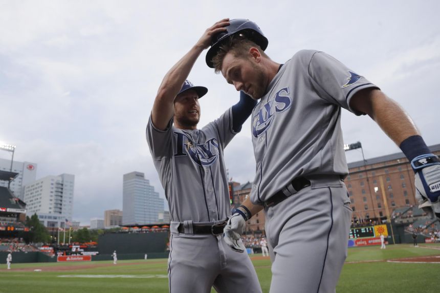 Rays beat Orioles 6-4 in 10 innings to end 4-game skid