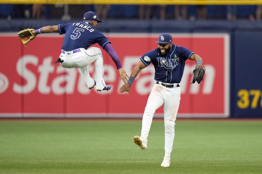 Rays beat Pirates, off to best start since 1984 Tigers