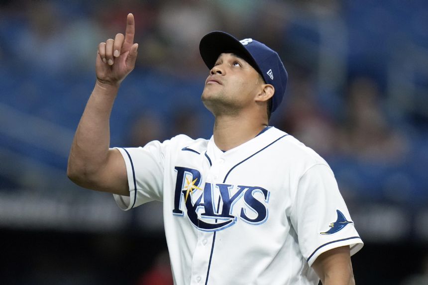 Rays edge Red Sox 1-0 for 8th win in 9 games