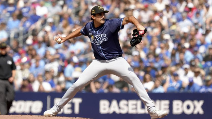 Rays opening-day starter Zach Eflin placed on IL with lower back inflammation